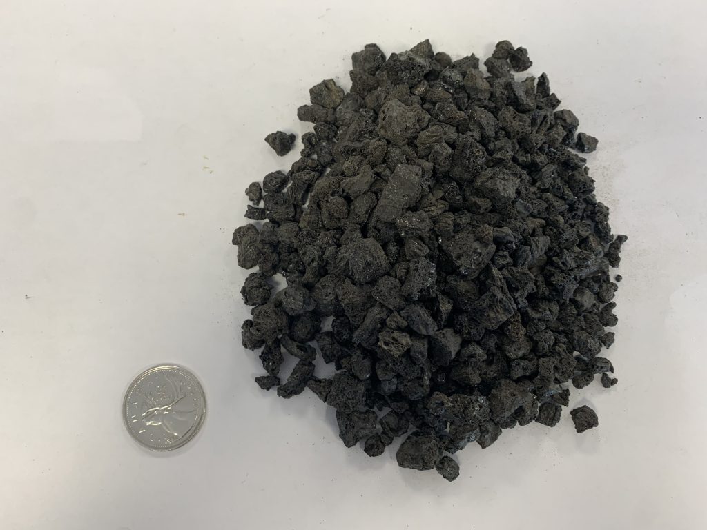 20mm Minus Black Lava Rock